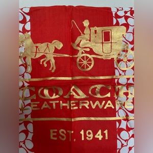 Coach scarf